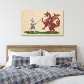 15. Jahrhundert Saint George und der Drache Leinwanddruck (Insitu (Schlafzimmer))