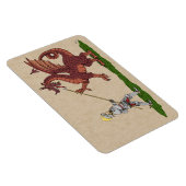 15. Jahrhundert Saint George und der Drache Magnet (Rechte Seite)