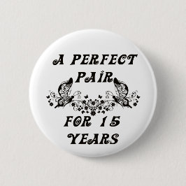 15-jähriger Jahrestag Button