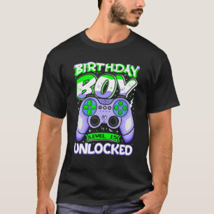 15-jähriger Junge Gamer Level entspannt 15. Geburt T-Shirt
