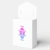 15. Jubiläum der traditionellen Kristallhochzeit Geschenkschachtel (Geöffnet)