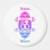 15. Jubiläum der traditionellen Kristallhochzeit Magnet (Vorne)