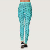 15. Jubiläums-Pfauenfedern Leggings (Rückseite)