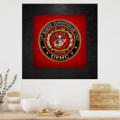 15. Marine Expeditionary Unit (15. MEU) [3D] Poster (Küche)