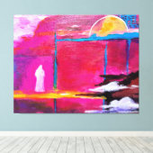 15 Minuten Leinwanddruck (Insitu (Holzboden))