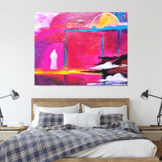 15 Minuten Leinwanddruck (Insitu (Schlafzimmer))