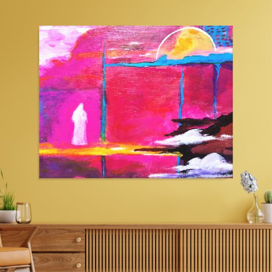 15 Minuten Leinwanddruck (Insitu (Wohnzimmer))