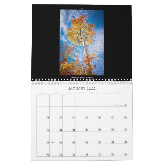 15-monatiger Kalender des New Mexiko, 2019-2020 (Jan 2022)