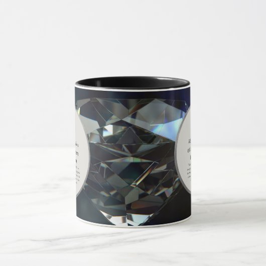 15. Ordination Jubiläum Kristall - JEDE CLERGIE Tasse (Zentrum)