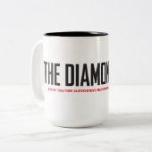 15 oz 2 Töne Kaffee Tasse (Vorderseite Links)