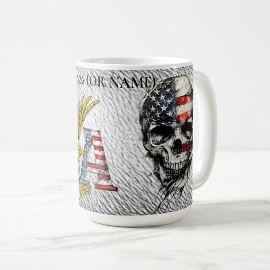 15 oz. Becher Kaffeetasse (VorderseiteRechts)
