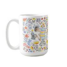 15" Oz Blossom Brew Tasse