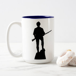 15 oz Captain Parker Statuen-Mug Zweifarbige Tasse