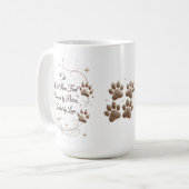 15 oz Cat Mama Tasse - Powered by Purrs, gespeist (Vorderseite Links)