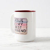 - 15 oz Combo-Tasse Zweifarbige Tasse (Vorderseite Links)