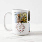 15 oz Custom Floral Heart Tasse (Links)