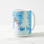 15 Oz. Kaffee-heiße Getränke Winterzeit Kaffeetasse (VorderseiteRechts)