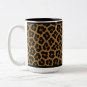 15 OZ. KAFFEE-TASSE - "LEOPARD PRINT" ZWEIFARBIGE TASSE (Links)