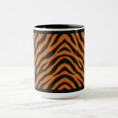 15 OZ. KAFFEE-TASSE - "TIGRESS-DRUCK" TASSE (Zentrum)
