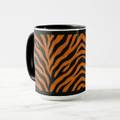 15 OZ. KAFFEE-TASSE - "TIGRESS-DRUCK" TASSE (Vorderseite Links)