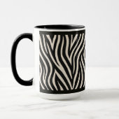 15 OZ. KAFFEE-TASSE - "ZEBRA-DRUCK" TASSE (Links)
