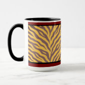 15 OZ. KAFFEE-TASSE - "ZULU PRINT" TASSE (Links)