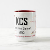 15 oz KCS Führungskraft Summit 2025 Tasse (Zentrum)