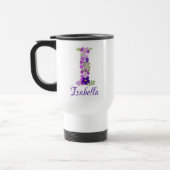15 oz Lavender Lila Mit Monogramm Kaffee Reisen Reisebecher (Links)