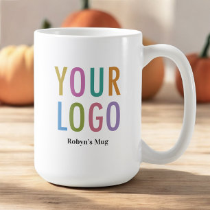 15 oz Logocoffee Tasse für Mitarbeiterwerbung