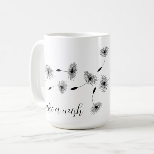 15 oz machen eine wünschenswerte Tasse (Vorderseite Links)