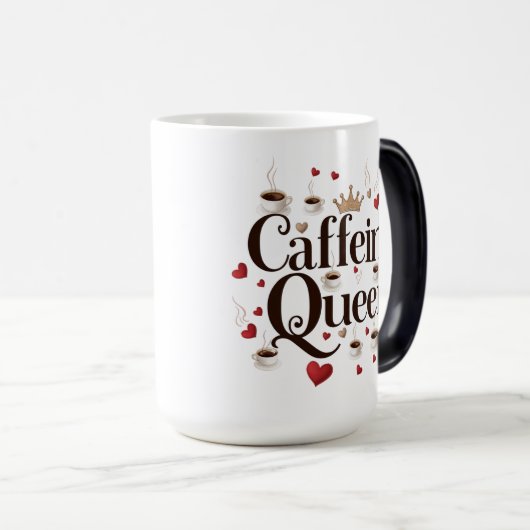 15 oz Morphing Tasse für Kaffeeliebhaber (VorderseiteRechts)