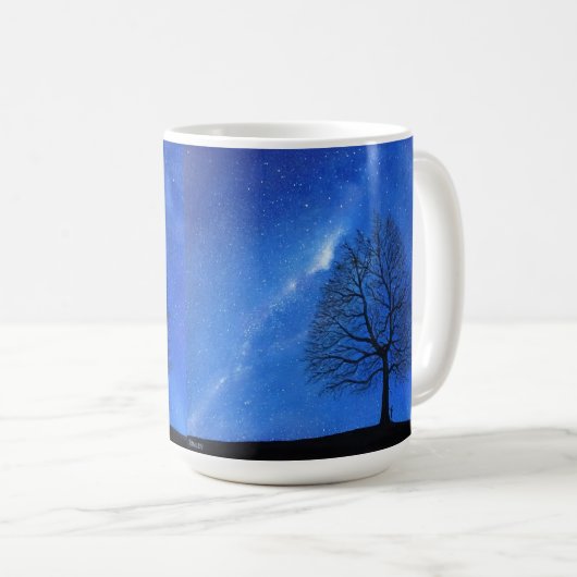 15 oz Mug - "The Heavens Declare" Kaffeetasse (VorderseiteRechts)