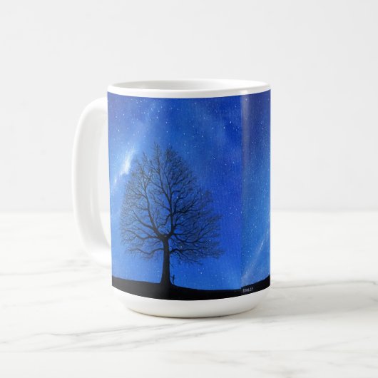 15 oz Mug - "The Heavens Declare" Kaffeetasse (Vorderseite Links)