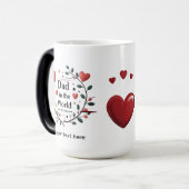 15 oz Personalisiert Magic Morphing Tasse (Vorderseite Links)