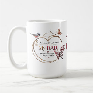 15 oz Personalisierte Umarmung mit inspirierendem Kaffeetasse