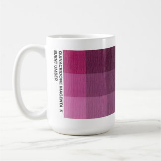 15 oz Quinacridone Magenta x Burnt Umber Tasse