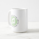 15 oz Tasse 30 Jahre Musiknote + Alien (Vorderseite Links)