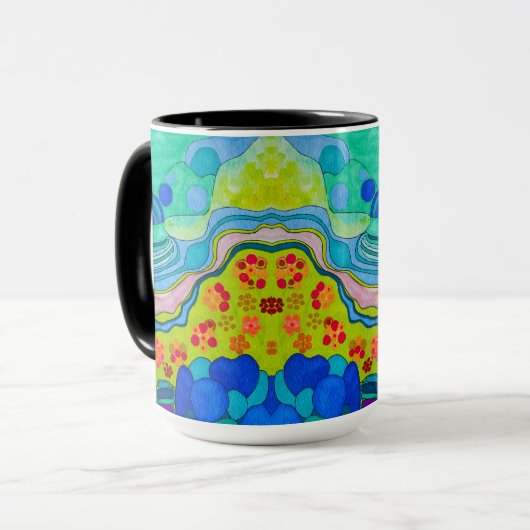 15 oz TASSE "AMERIKA DAS SCHÖNE (Vorderseite Links)