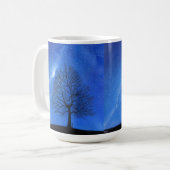 15 oz Tasse - "Der Himmel verkünden" (Vorderseite Links)