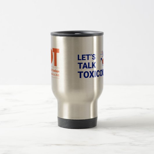 15 oz Travel/Computer Tasse-Let's Talk Toxicology Reisebecher (Mittel)