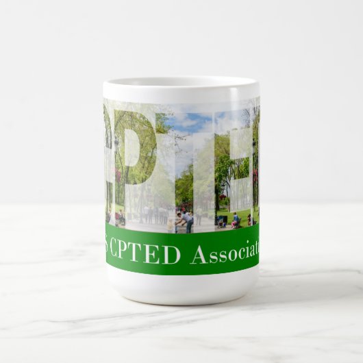 15 oz US CPTED Association Coffee Tasse Park (Mittel)