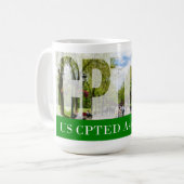 15 oz US CPTED Association Coffee Tasse Park (Vorderseite Links)