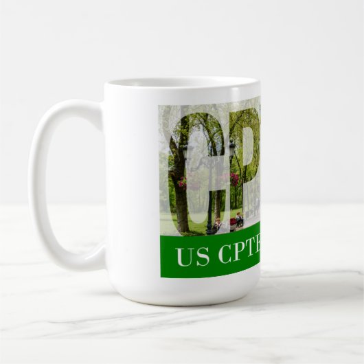 15 oz US CPTED Association Coffee Tasse Park (Links)