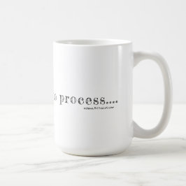 15 oz weiße Tasse inspirierend