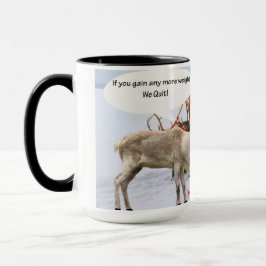 15 oz zwei Töne Tasse. frohe Weihnachten glücklich Tasse