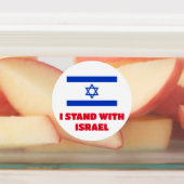 15 Pieces I Stand With Israel Sticker Labels (Befestigt)