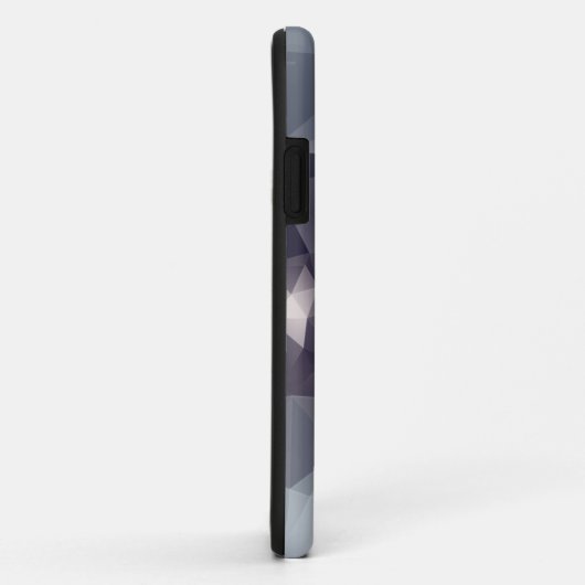 15 Schattierungen des grauen Pyramidenmusters Case-Mate iPhone Hülle (Hinten/Rechts)