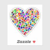 15. September - Internationaler Dot Day Aufkleber (Blatt)