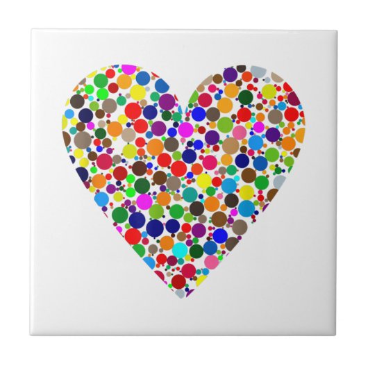 15. September - Internationaler Dot Day Fliese (Vorderseite)