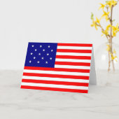 15-Stern/15-Streifen-Markierung - Karte (Gelbe Blume)